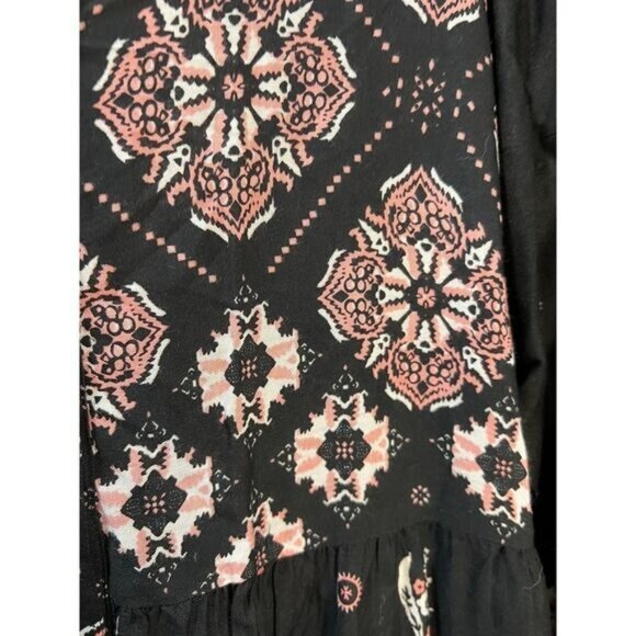 Button-Front Scarf Print Maxi Dress‎ Size XXL - Picture 7 of 7